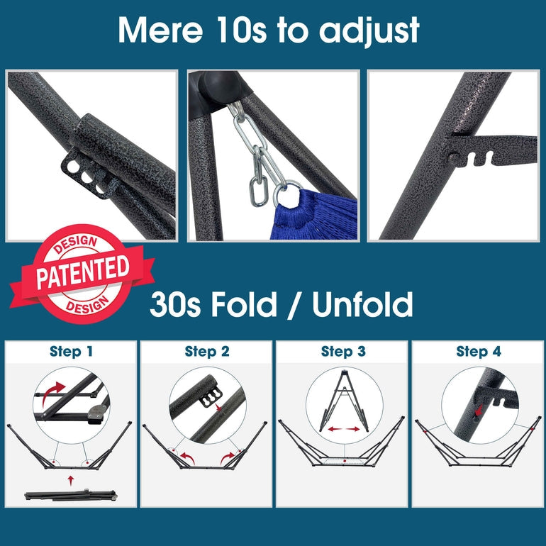 Original Collapsible Hammock with Stand