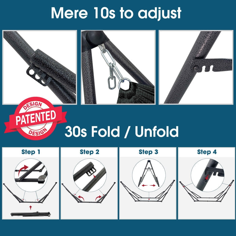 Original Collapsible Hammock with Stand