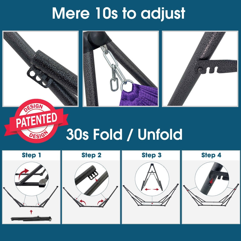 Original Collapsible Hammock with Stand