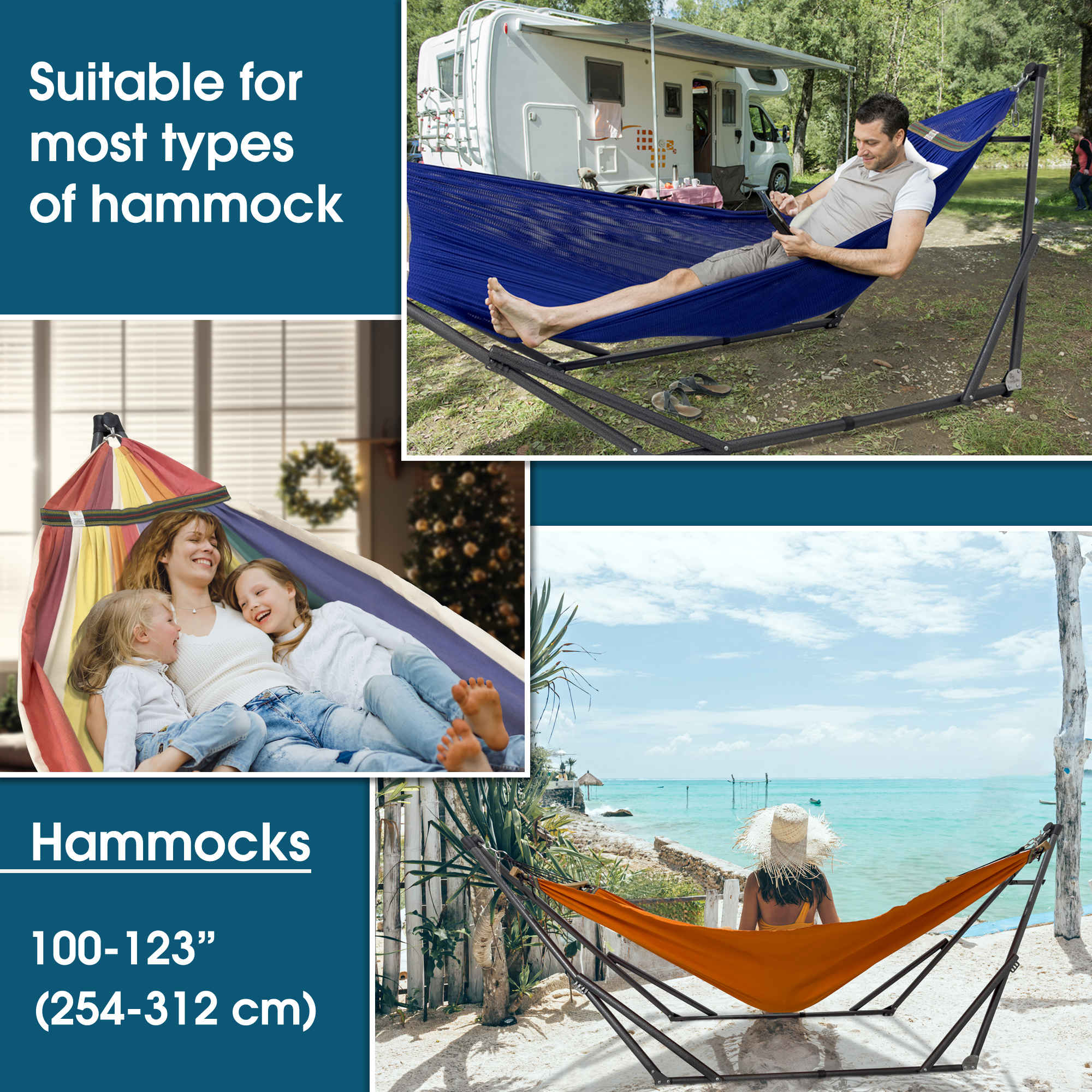Original Collapsible Hammock with Stand