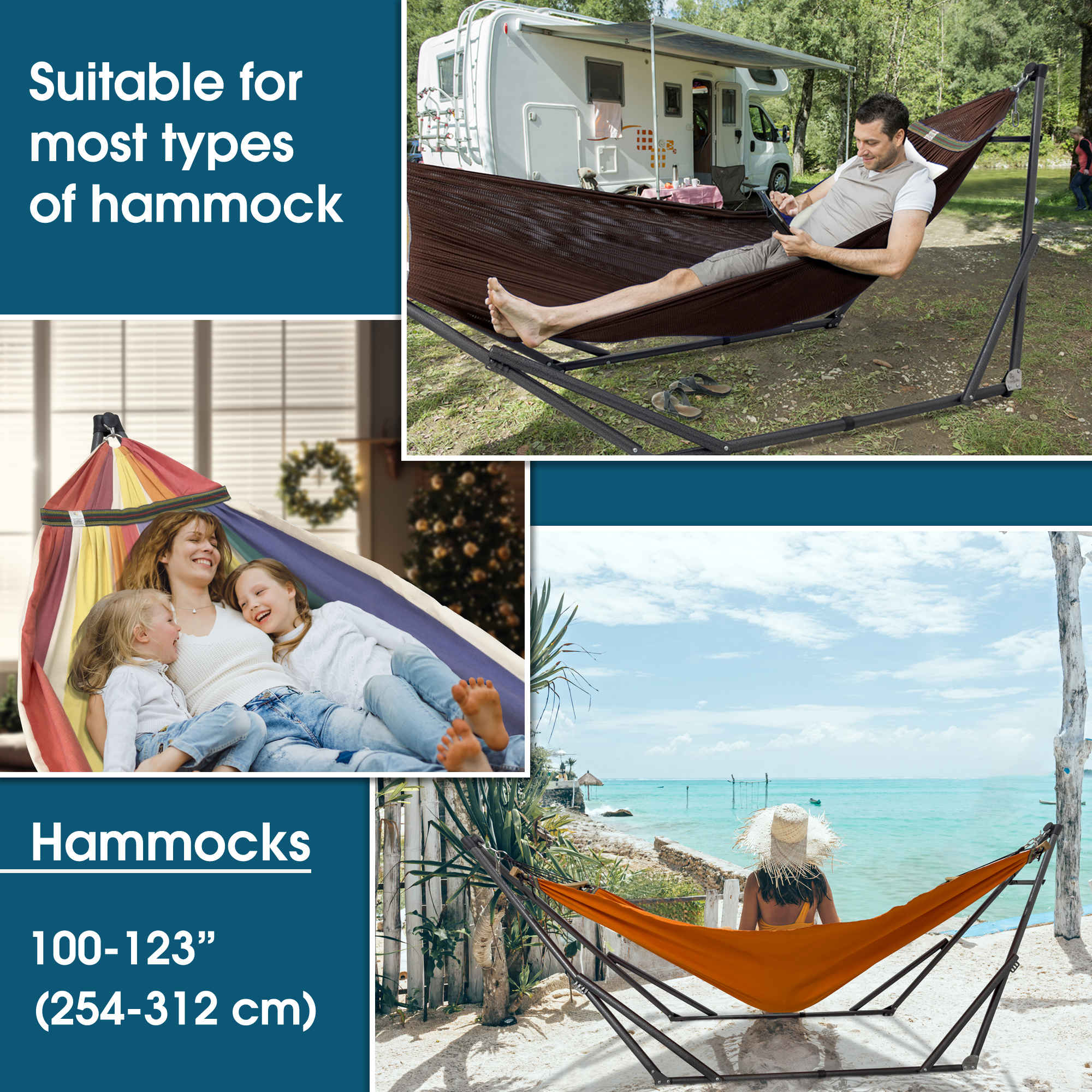 Original Collapsible Hammock with Stand