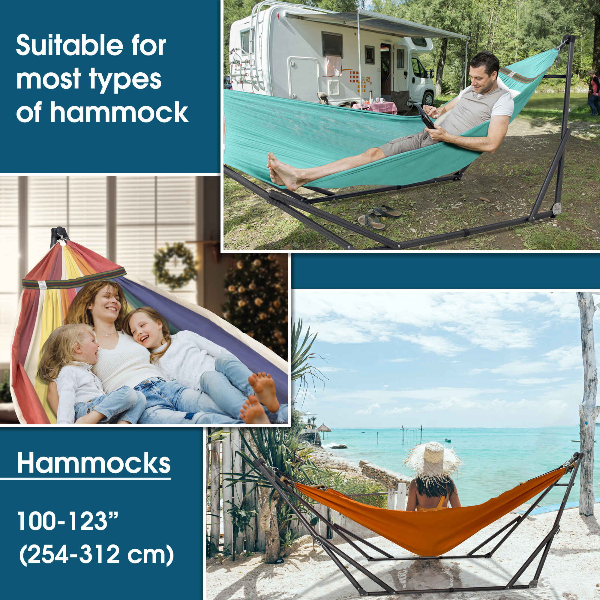 Original Collapsible Hammock with Stand