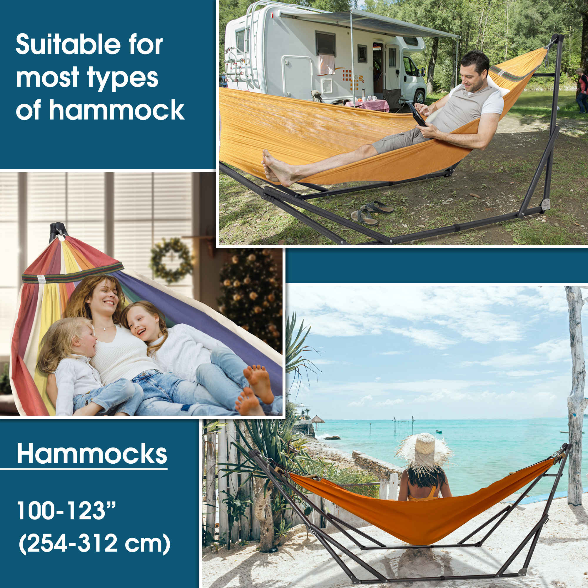 Original Collapsible Hammock with Stand