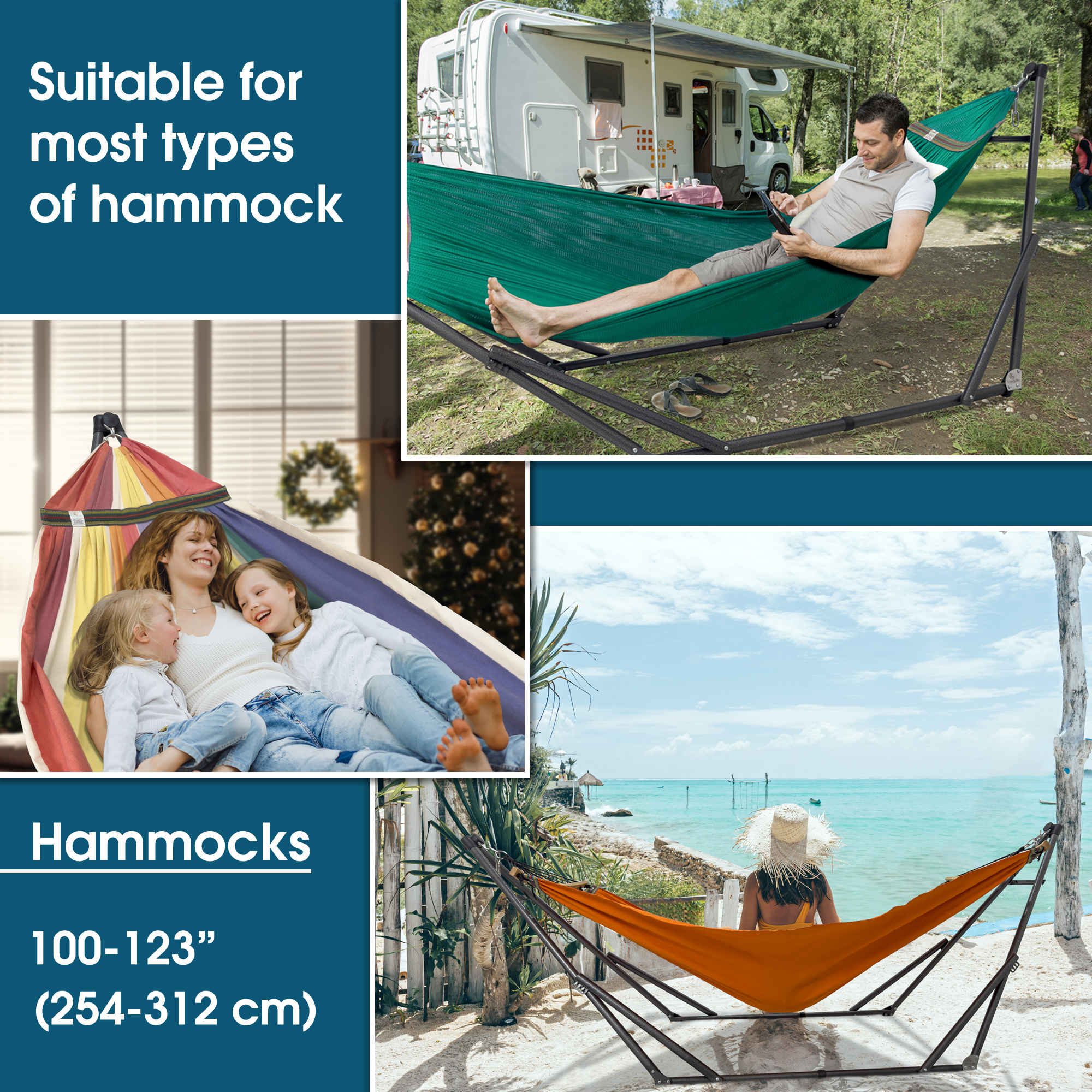 Original Collapsible Hammock with Stand