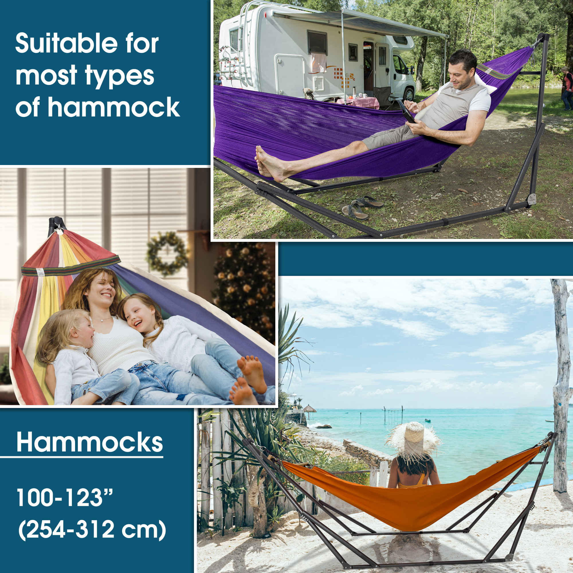 Original Collapsible Hammock with Stand