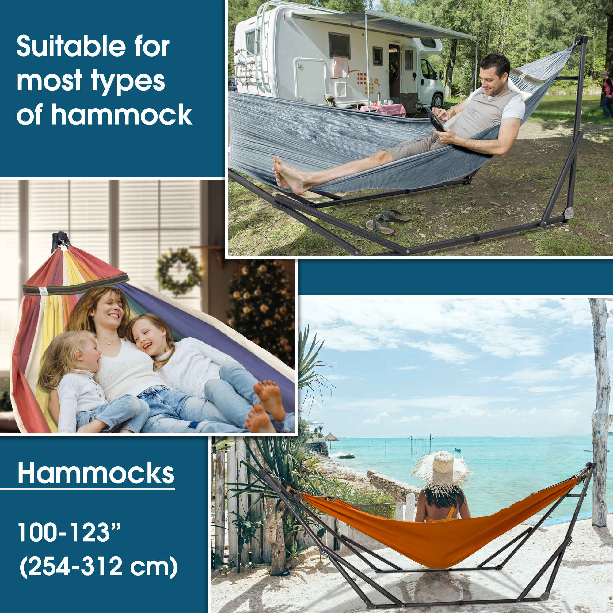 Original Collapsible Hammock with Stand
