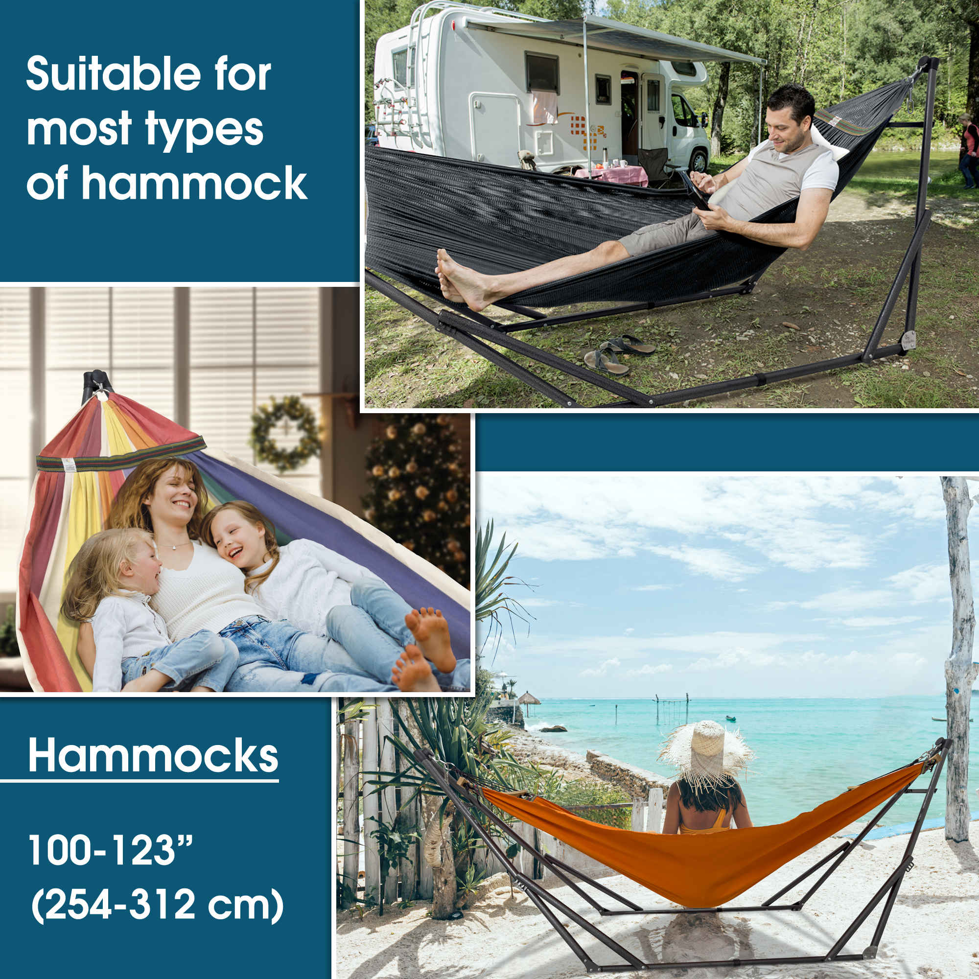 Original Collapsible Hammock with Stand