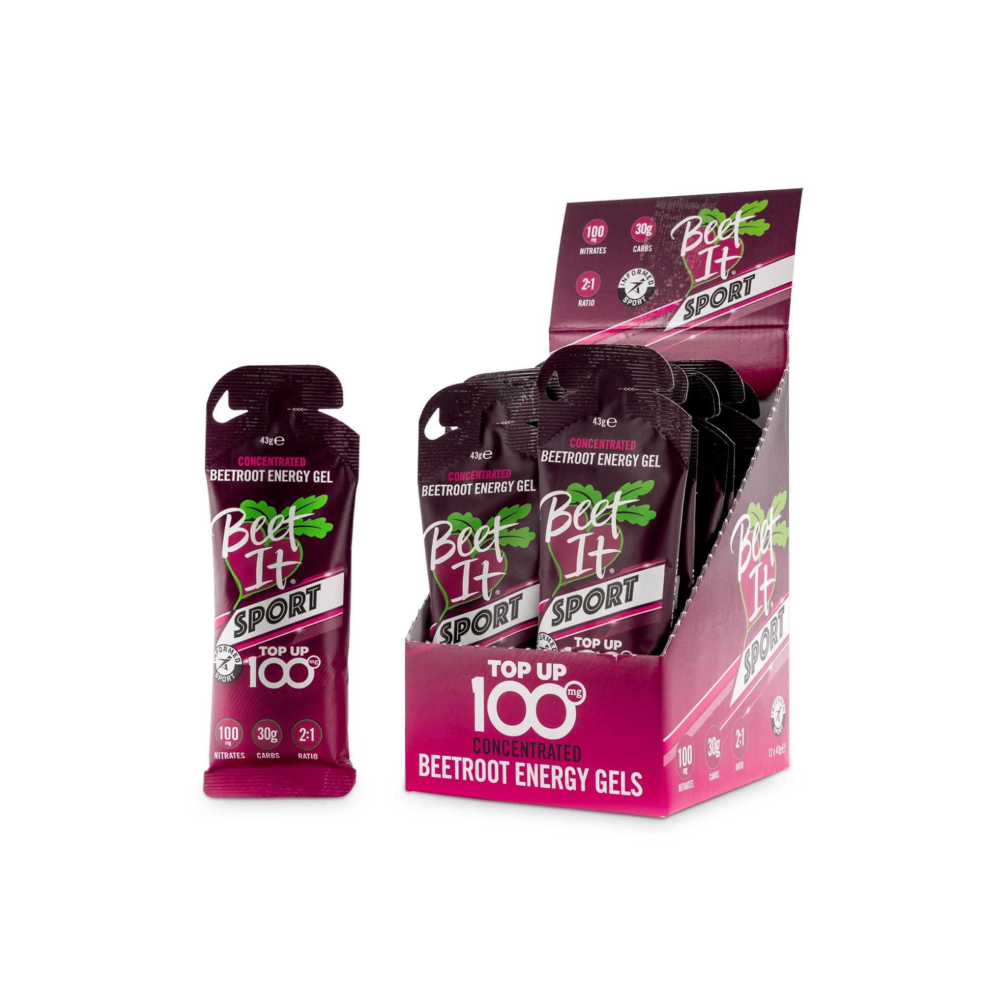 Beet It Sport Top Up 100