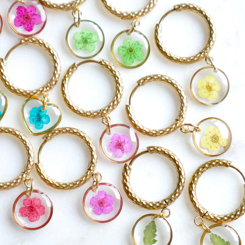 Boucles d'oreilles Lola - taille M