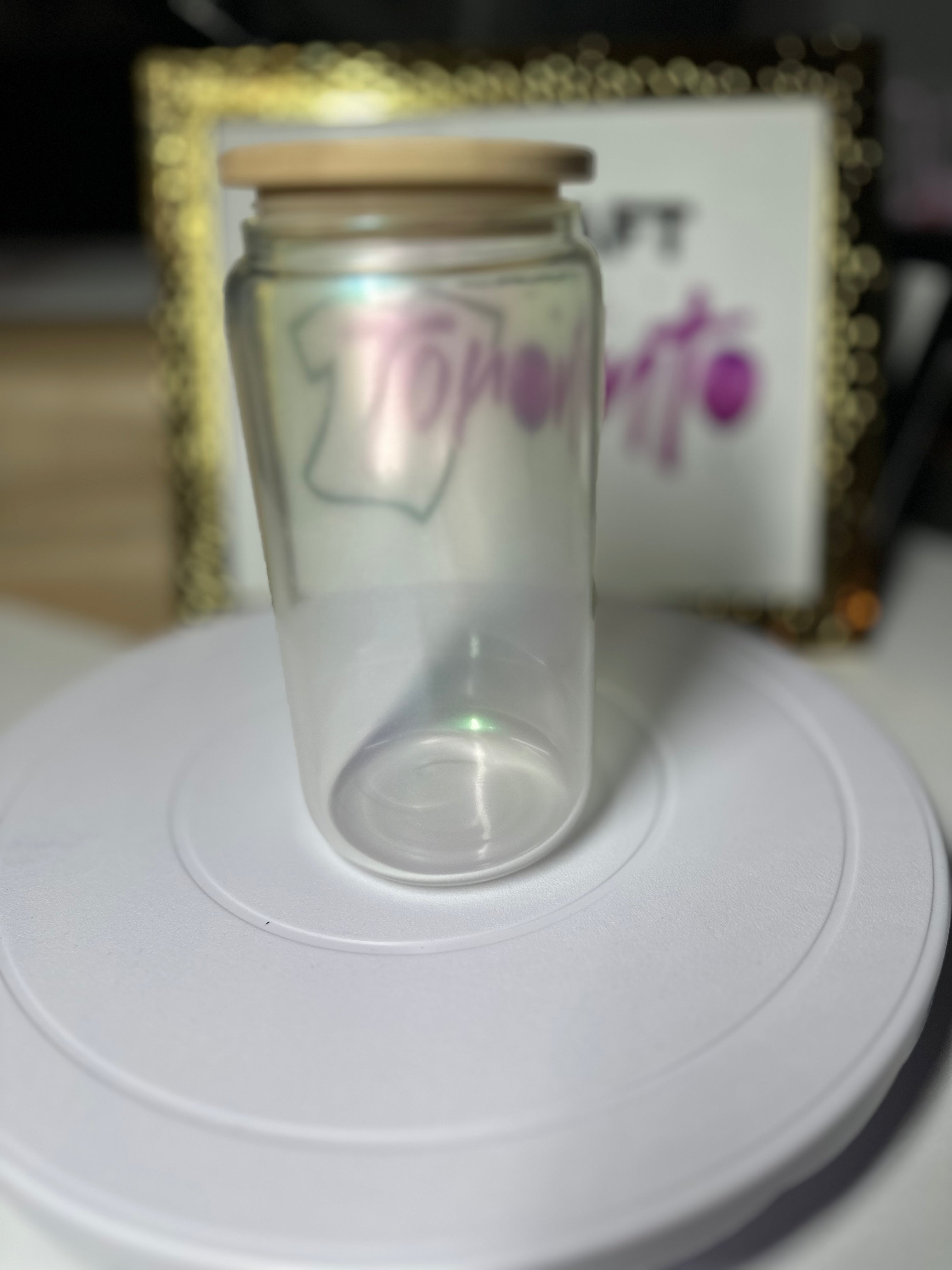 16 oz Libby Glass Cans - Blank Tumblers for Vinyl, UV DTF & Sublimation