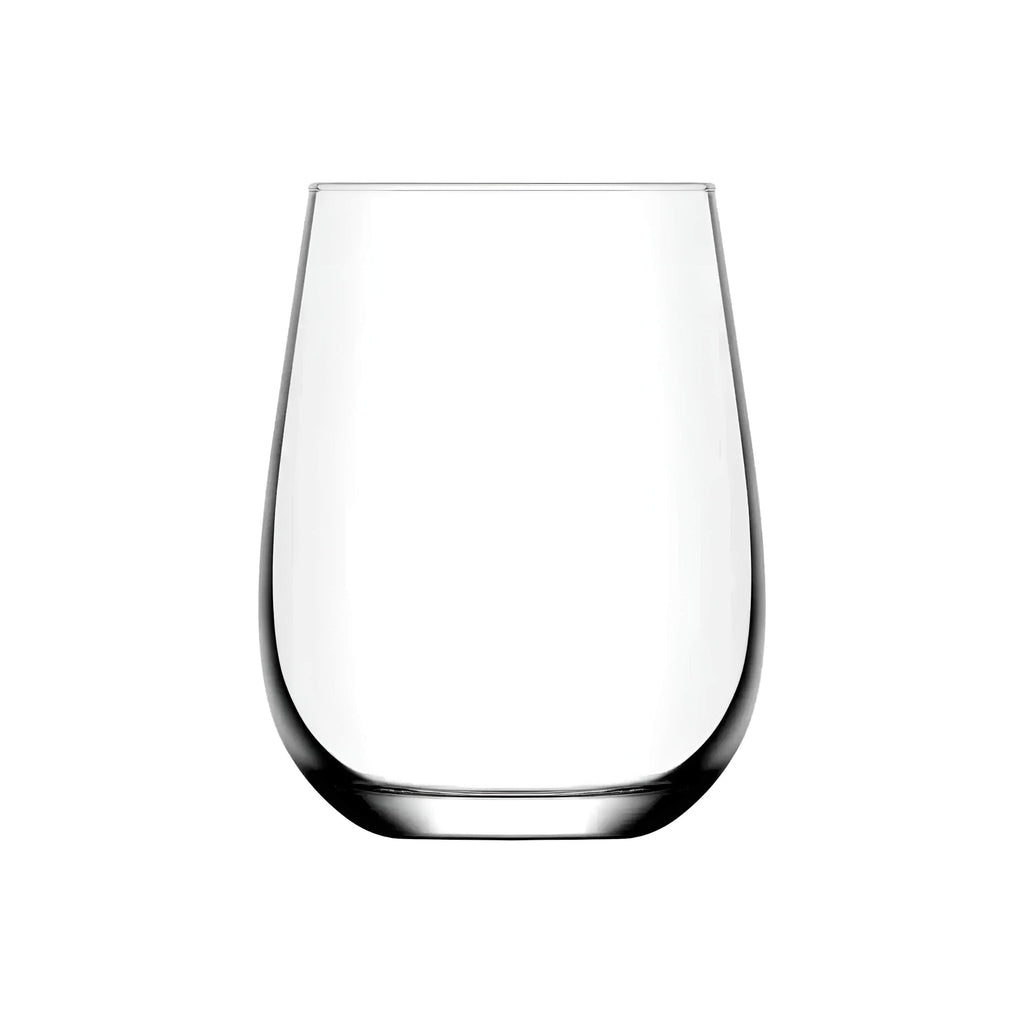 Stemless Wine Glasses 12 Oz - LAV GAIA - Set of 6