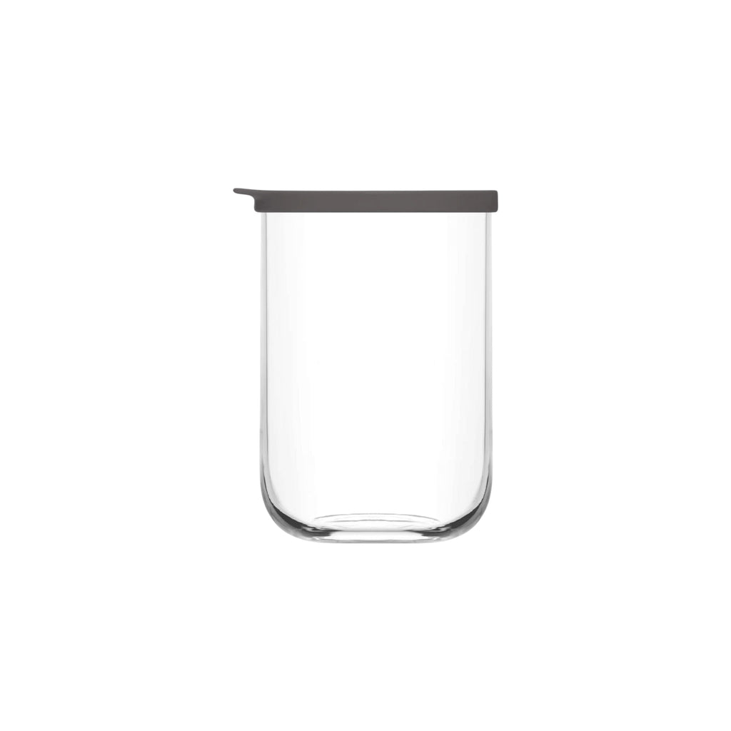 LAV Duo Glass Storage Jar with Silicone Lid — Set of 2 | 1 Litre