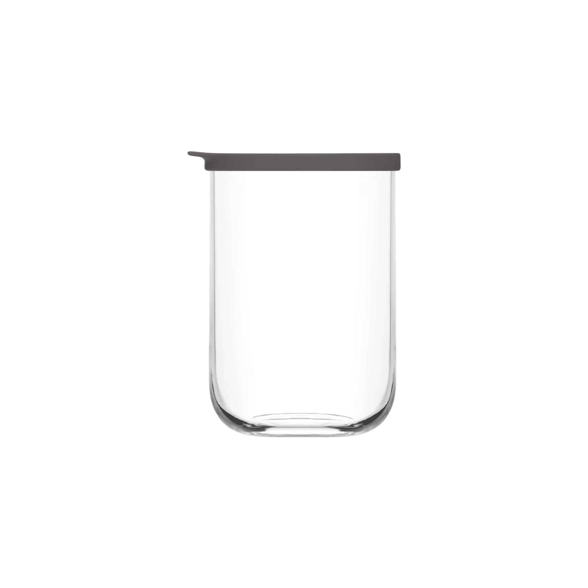 LAV Duo Glass Storage Jar with Silicone Lid — Set of 2 | 1 Litre