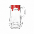 Noritazeh Static Glass Jug with Red Lid — 1.7L