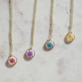 Collier Sofia - rond (petit 12mm)