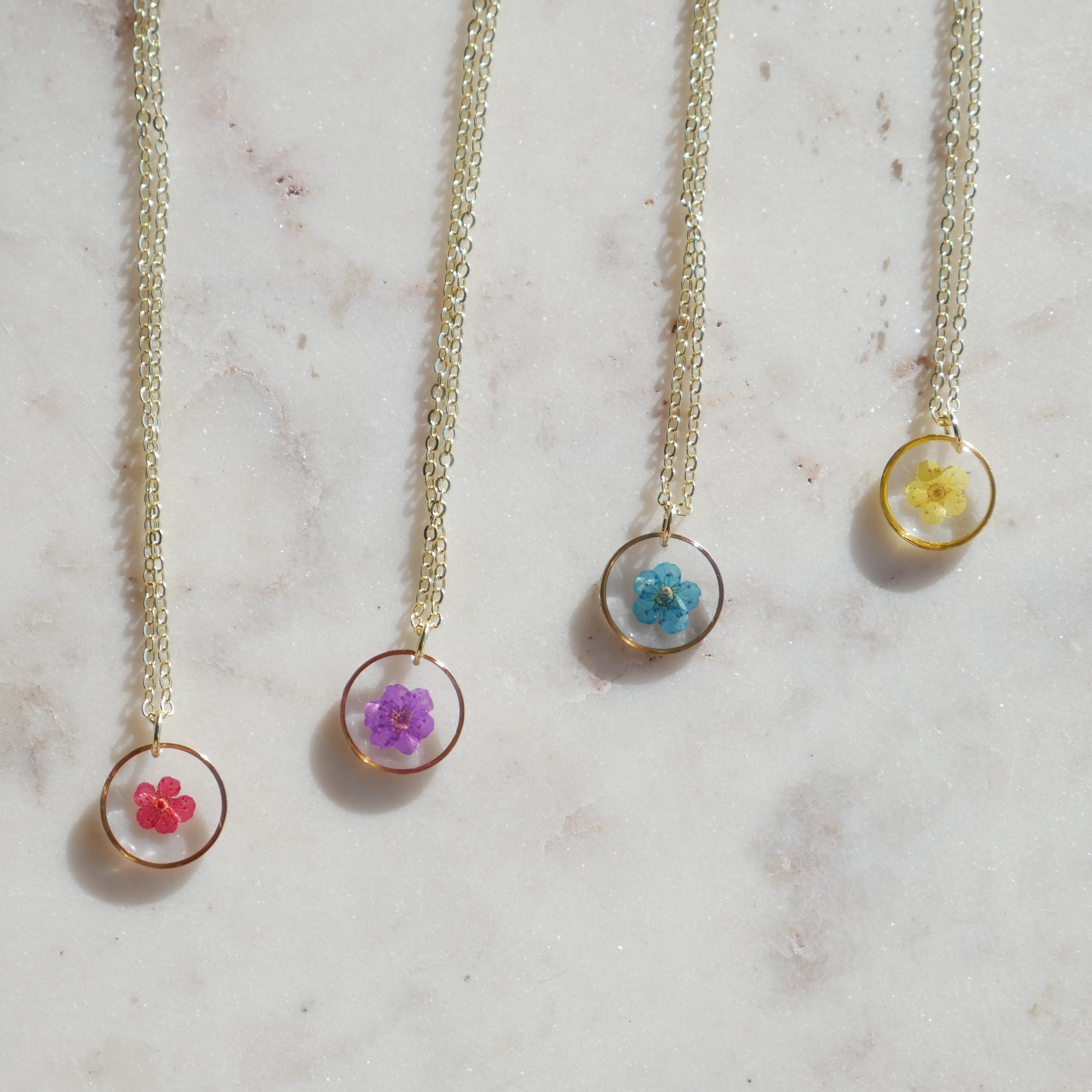 Collier Sofia - rond (petit 12mm)