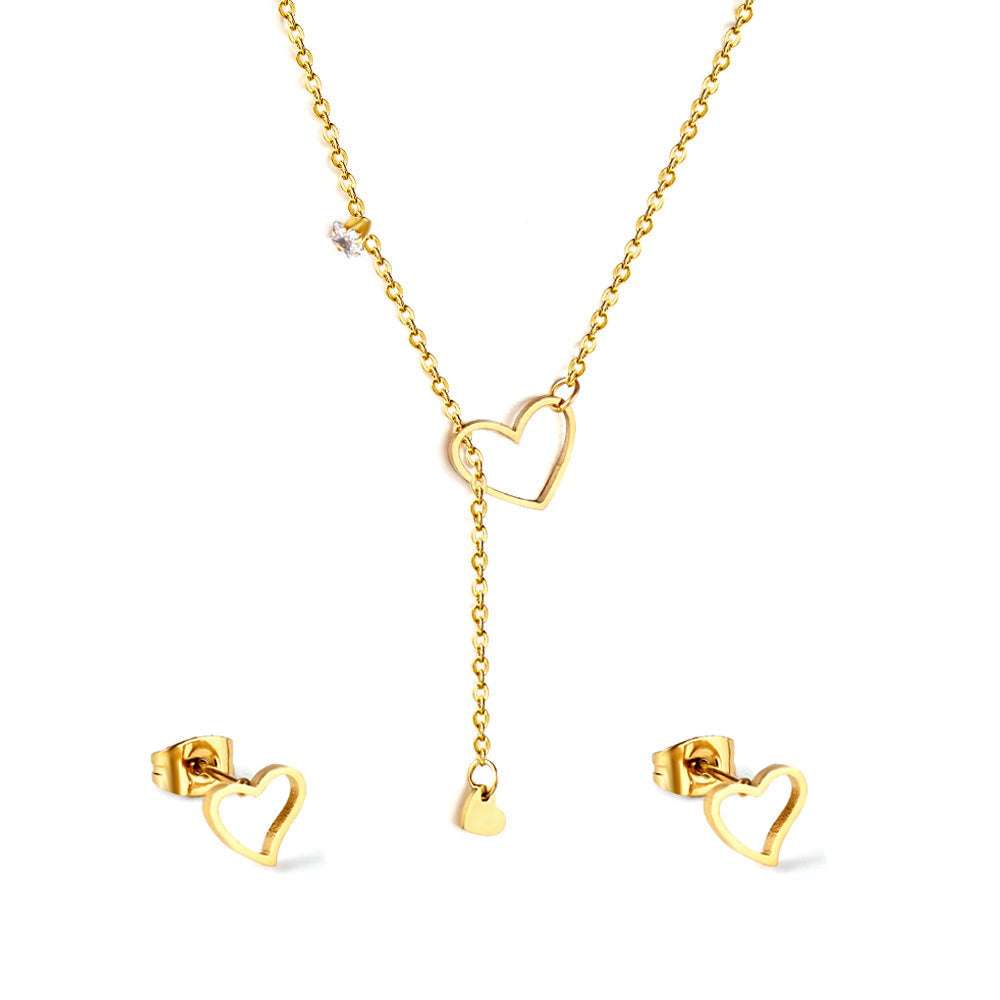 Heartfelt Diamond Embrace Set