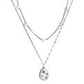 Celestial Crystal Oval Pendant