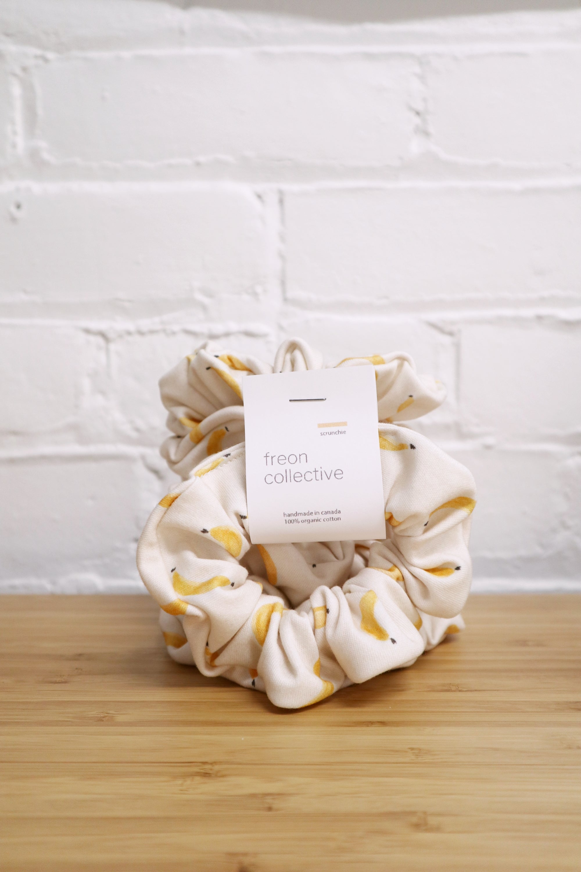 Hair Scrunchie - Bananas