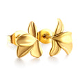 Blooming Half Flower Studs