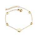 Pearl Blossom Chain Bracelet