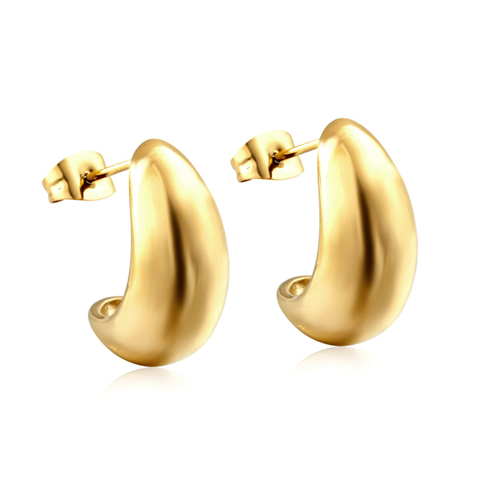 Curved Open Hoops