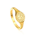 Moon Face Ring