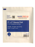 Sterile Gauze Pad 3"x 3" & 4"x 4"