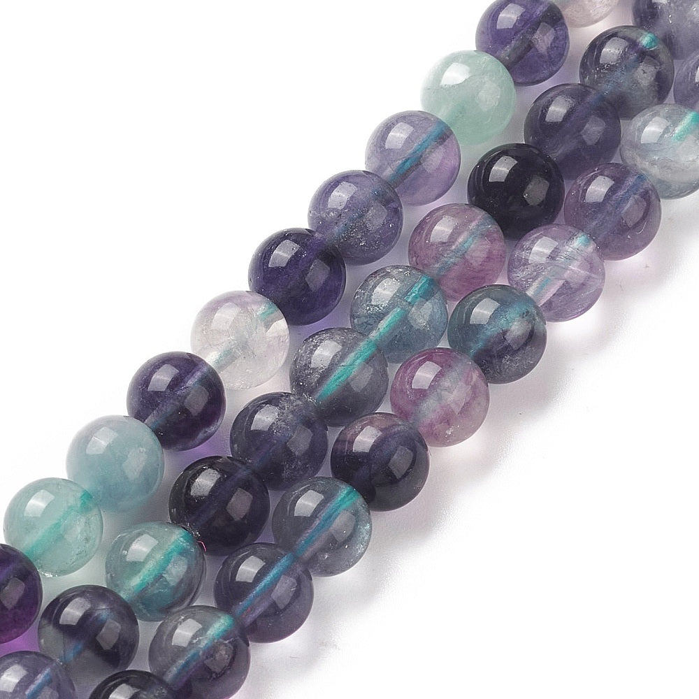 Fluorite  Gemstone Bead
