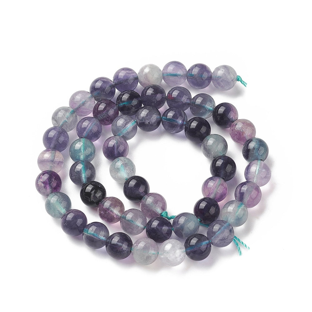 Fluorite  Gemstone Bead