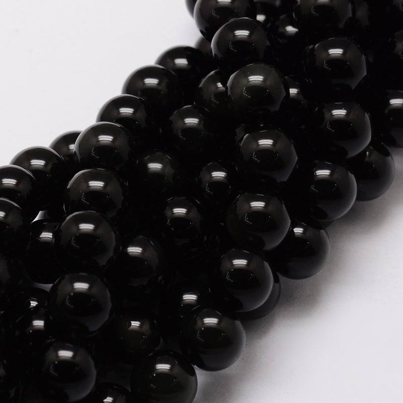 Obsidian Gemstone Bead