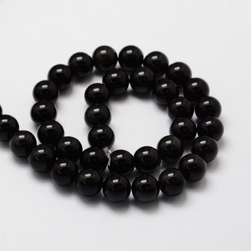 Obsidian Gemstone Bead