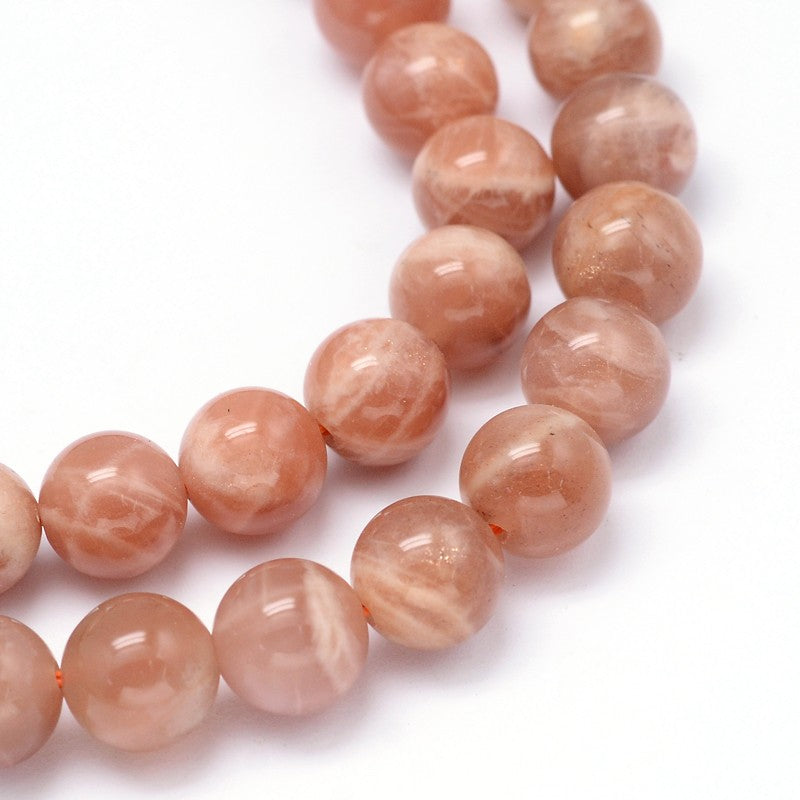 Sunstone Gemstone Beads