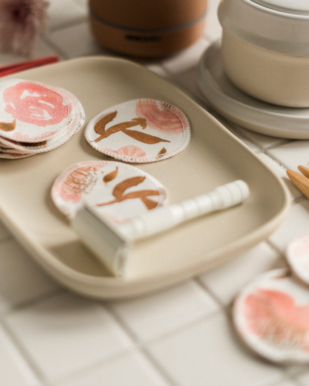 Cotton Rounds - Juliet Florals