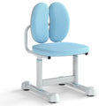 Kids Desk Chair Children Study Chair with Double Back Support and Adjustable Height-Blue
