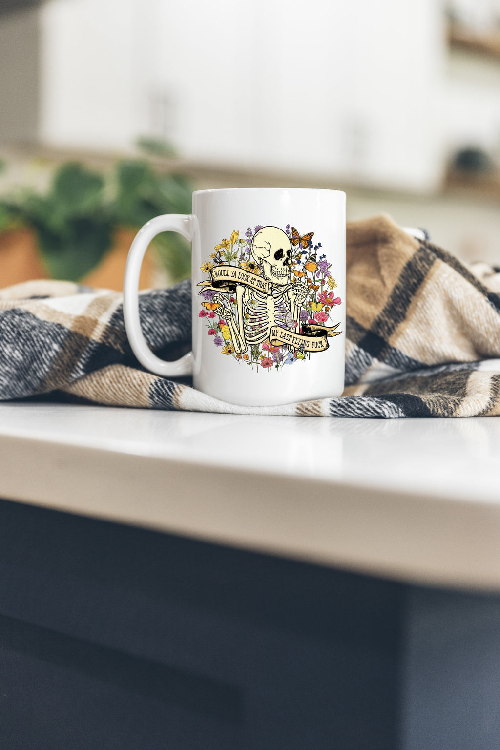 Last Flying Fuck Mug | 15oz Ceramic Coffee Mug for Sarcastic Souls