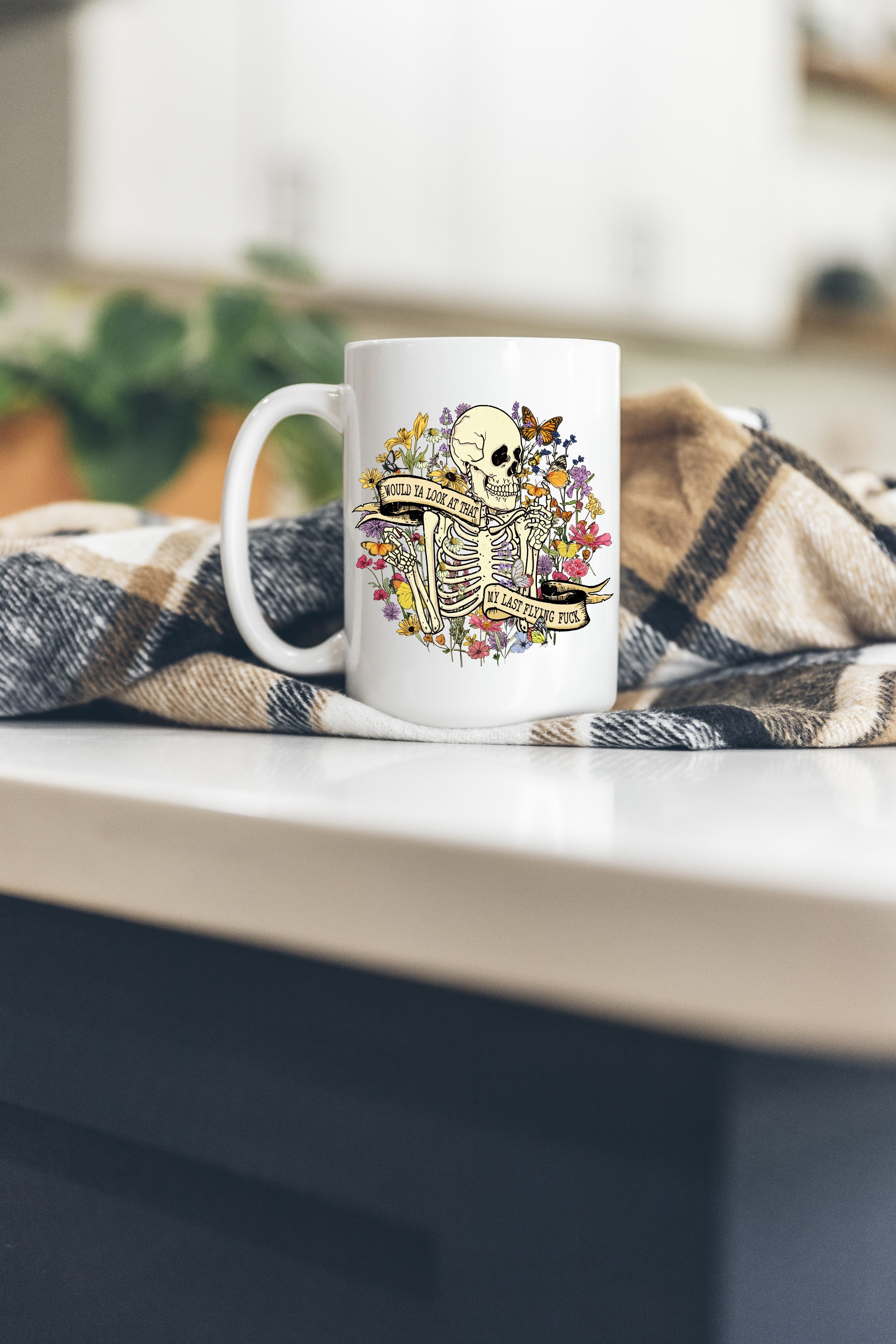Last Flying Fuck Mug | 15oz Ceramic Coffee Mug for Sarcastic Souls