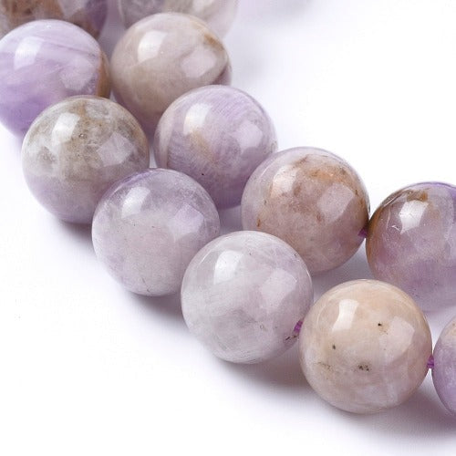 Lavender Jade Gemstone Bead