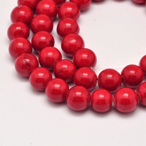 Mashan Red Jade Gemstone Beads