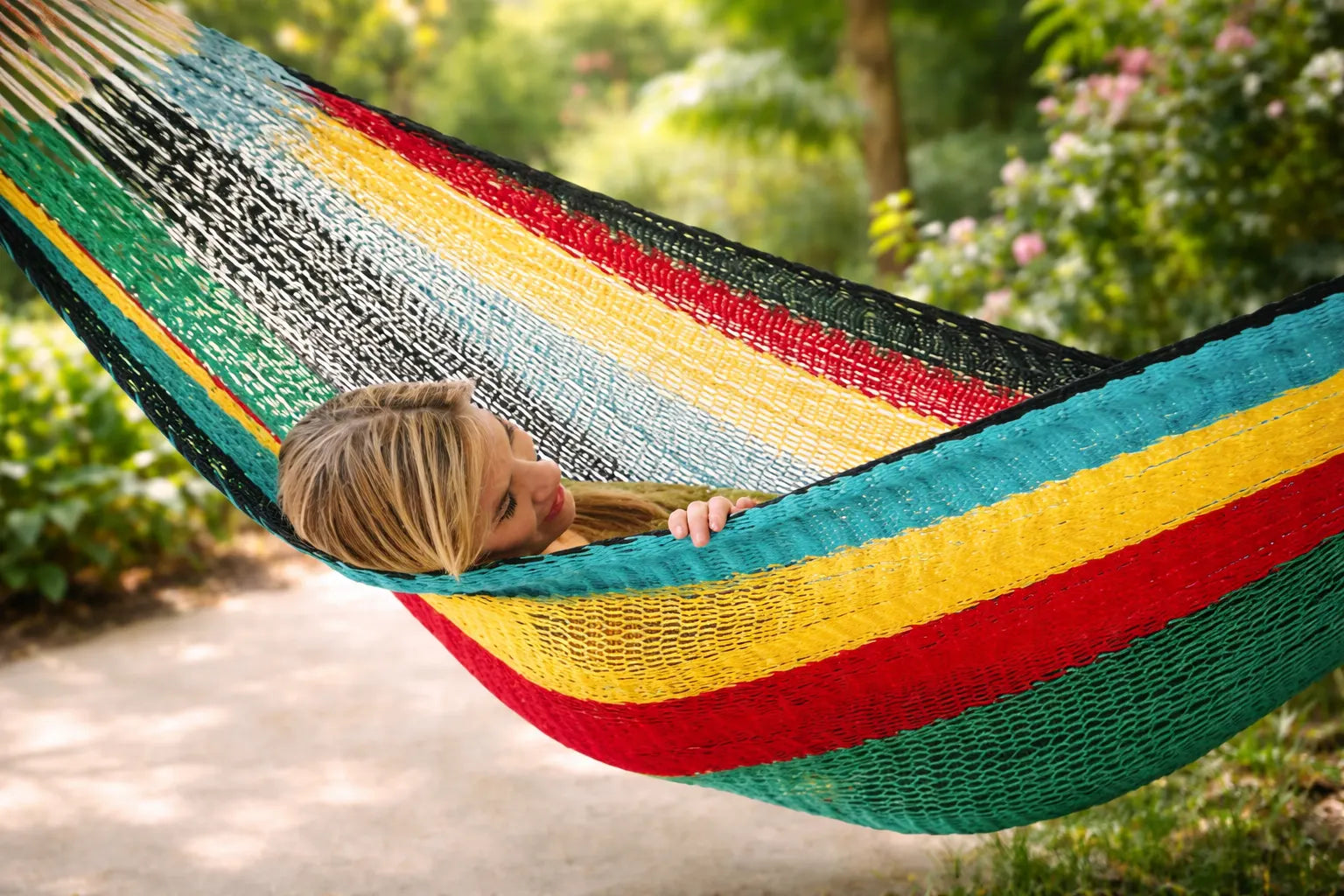 Mayan Hammock - XL Family-sized Thick Cord