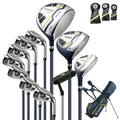 Men's Complete Golf Clubs and Bag Set Right Handed-Yellow