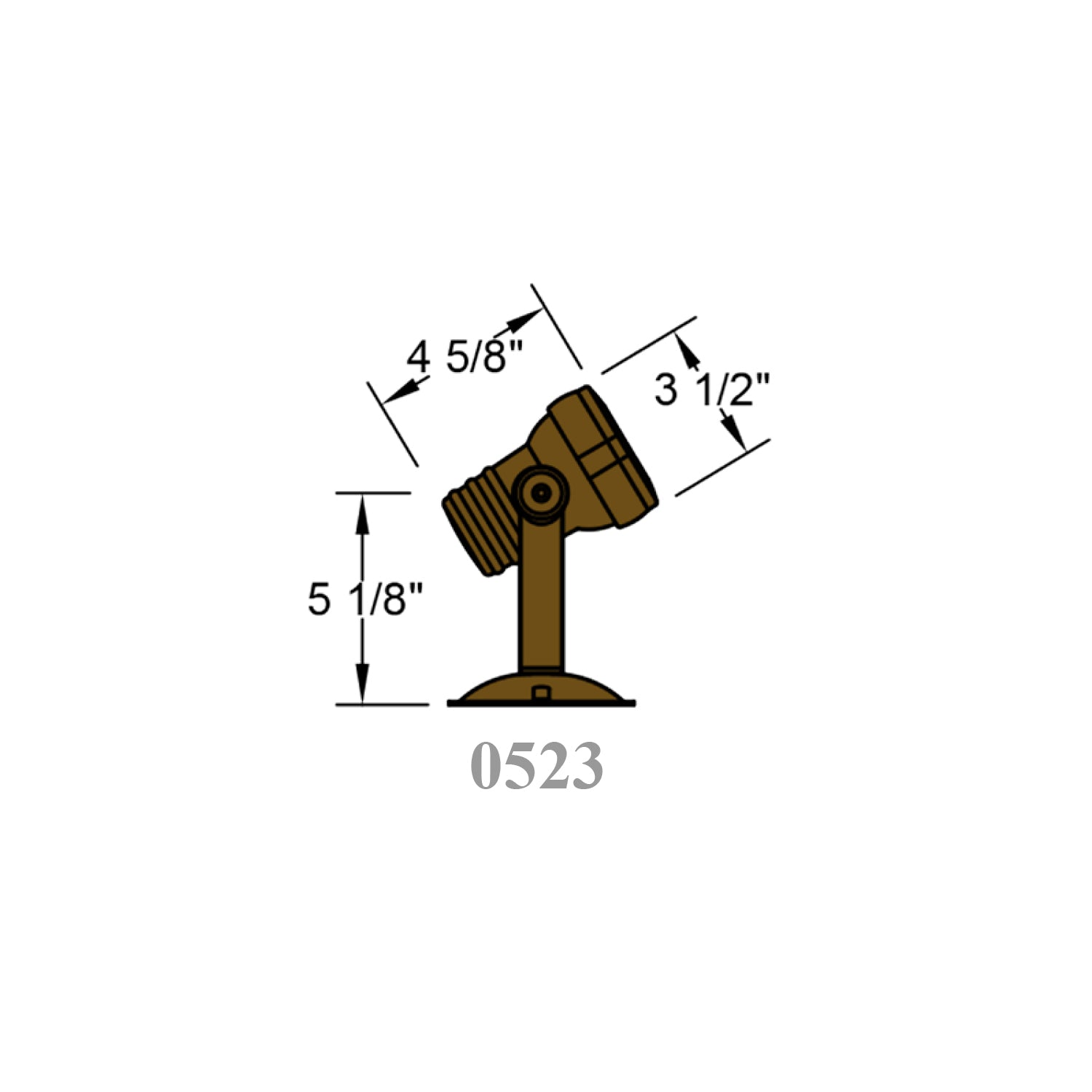 Luminaire paysager d'accentuation - 0523