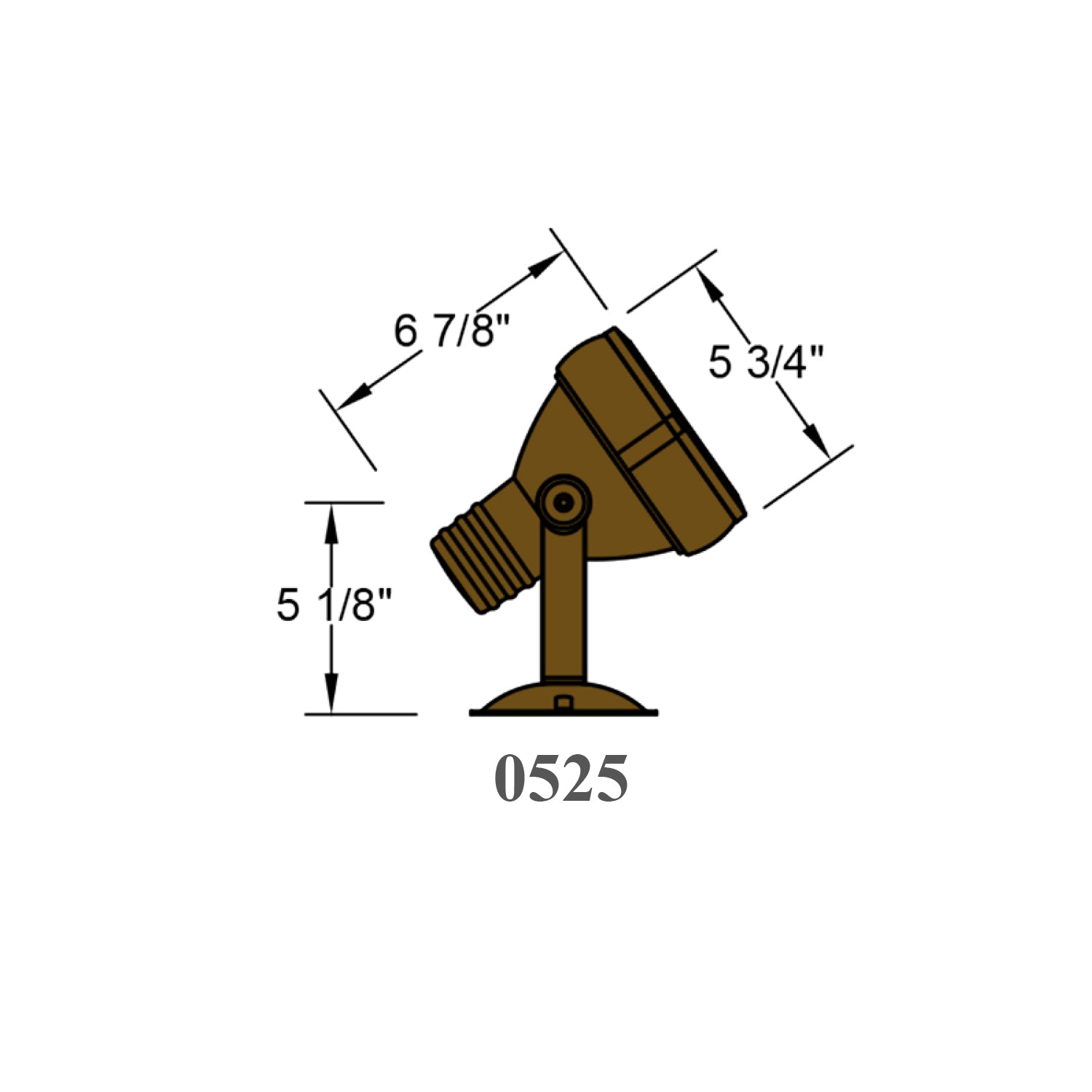 Luminaire paysager d'accentuation - 0525