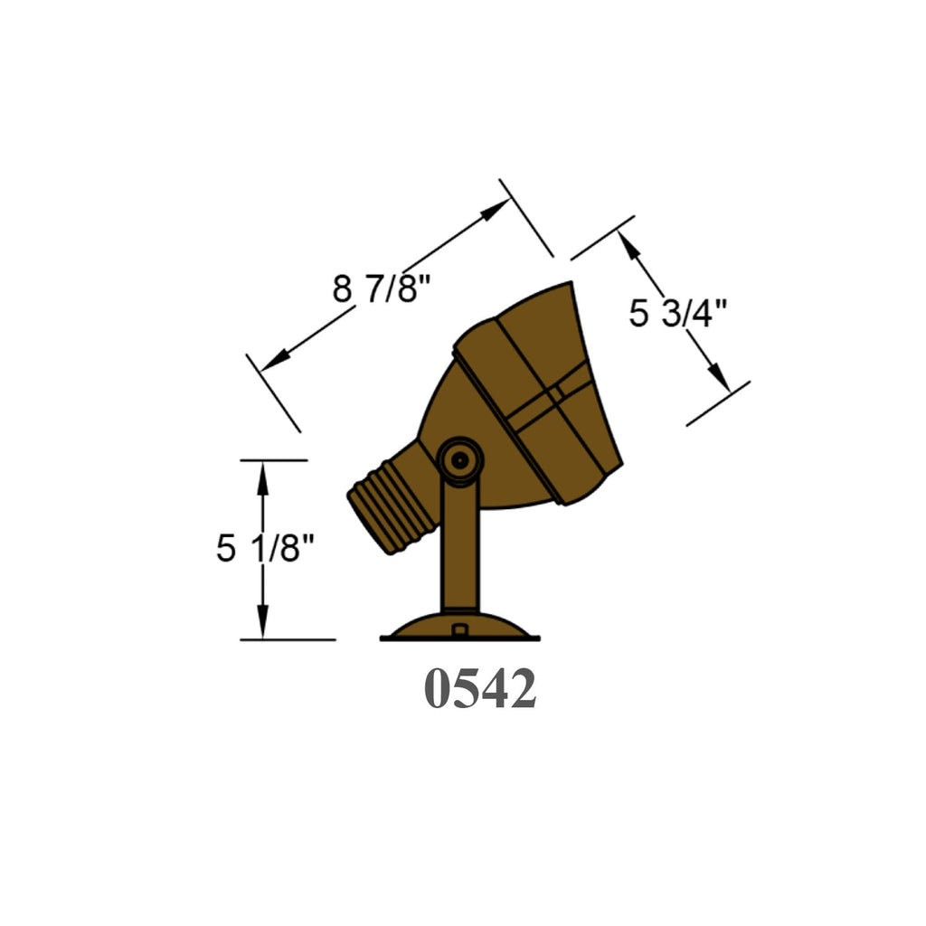 Luminaire paysager d'accentuation - 0542