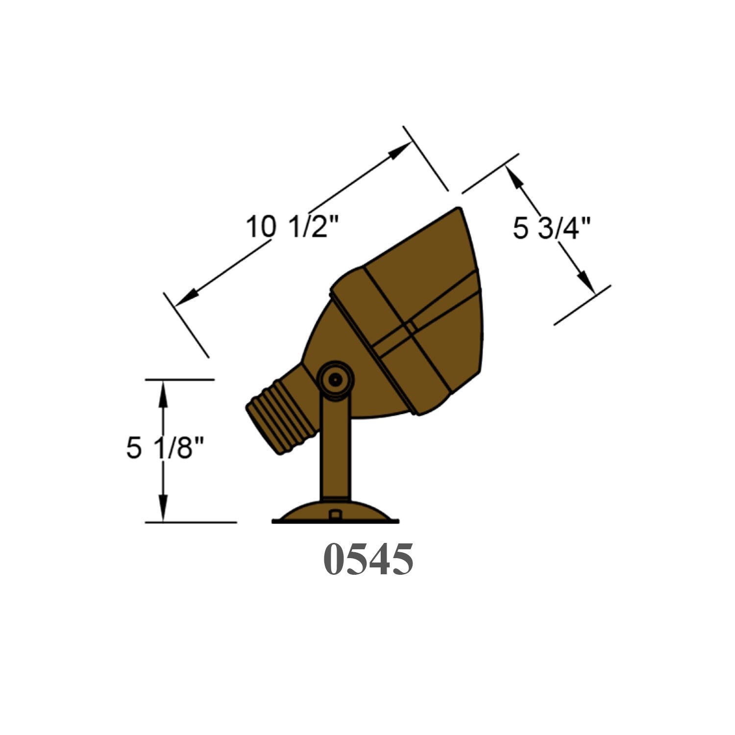 Luminaire paysager d'accentuation - 0545