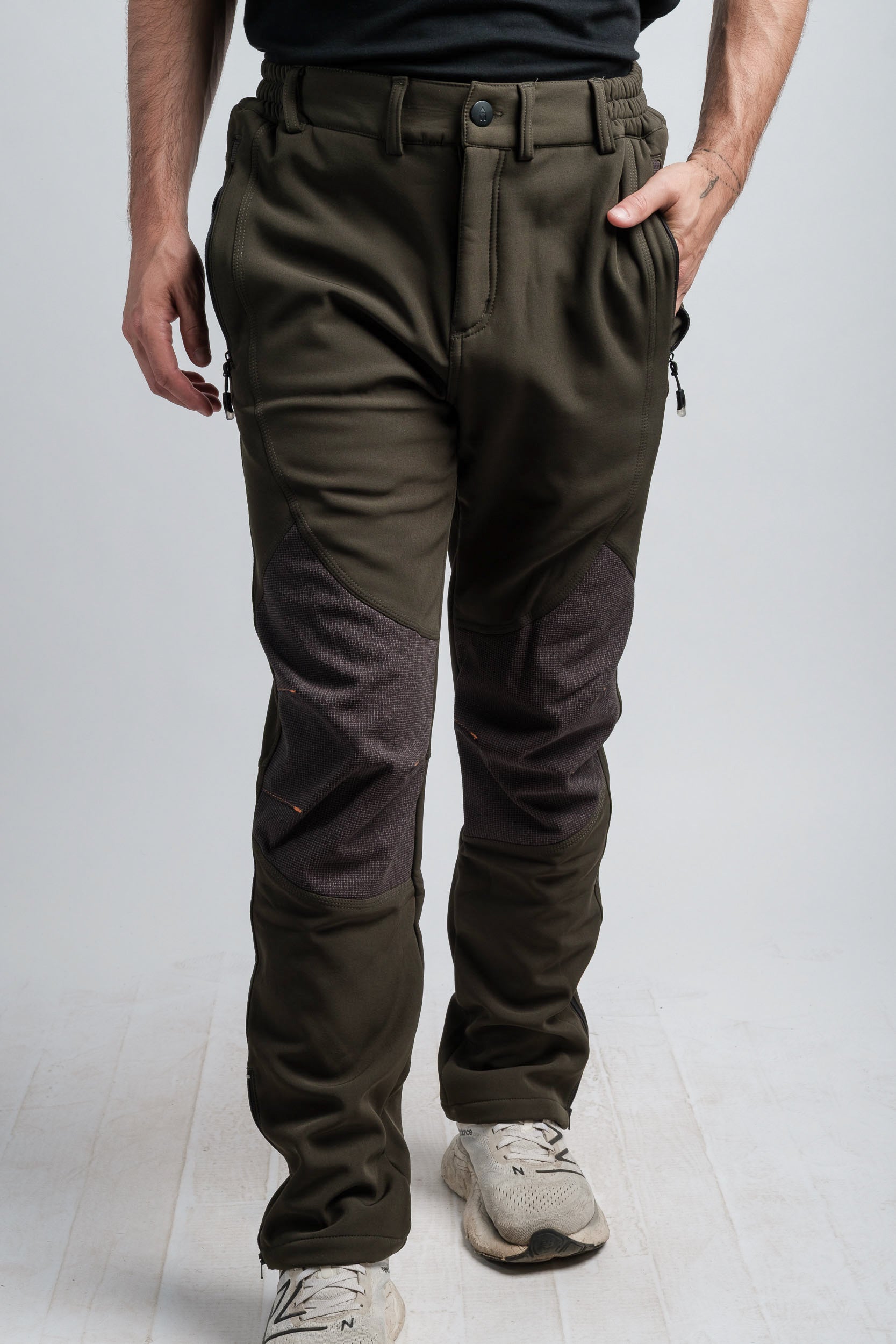 Men's Green Adventure Water Resistant Pants