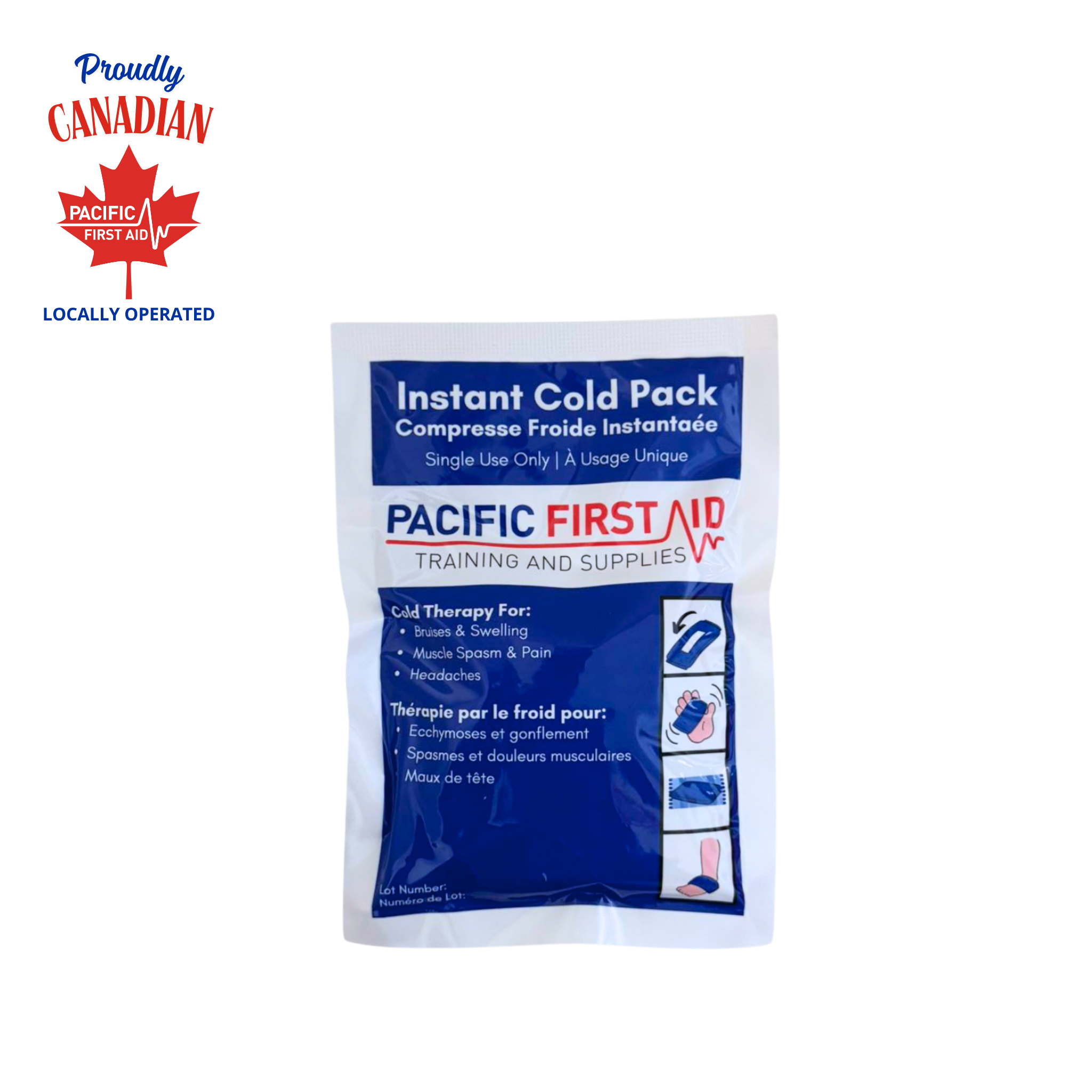 Small Instant Cold Pack 4"x 5"