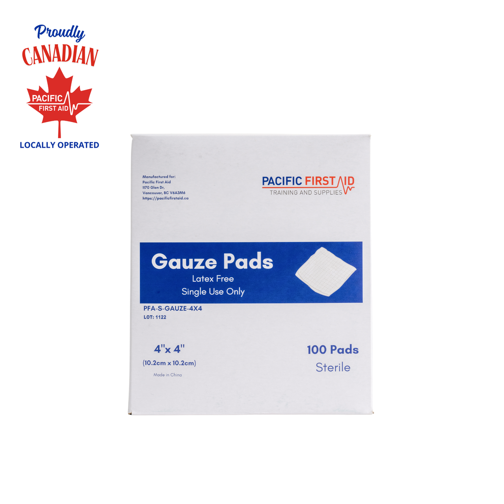 Sterile Gauze Pad 3"x 3" & 4"x 4"