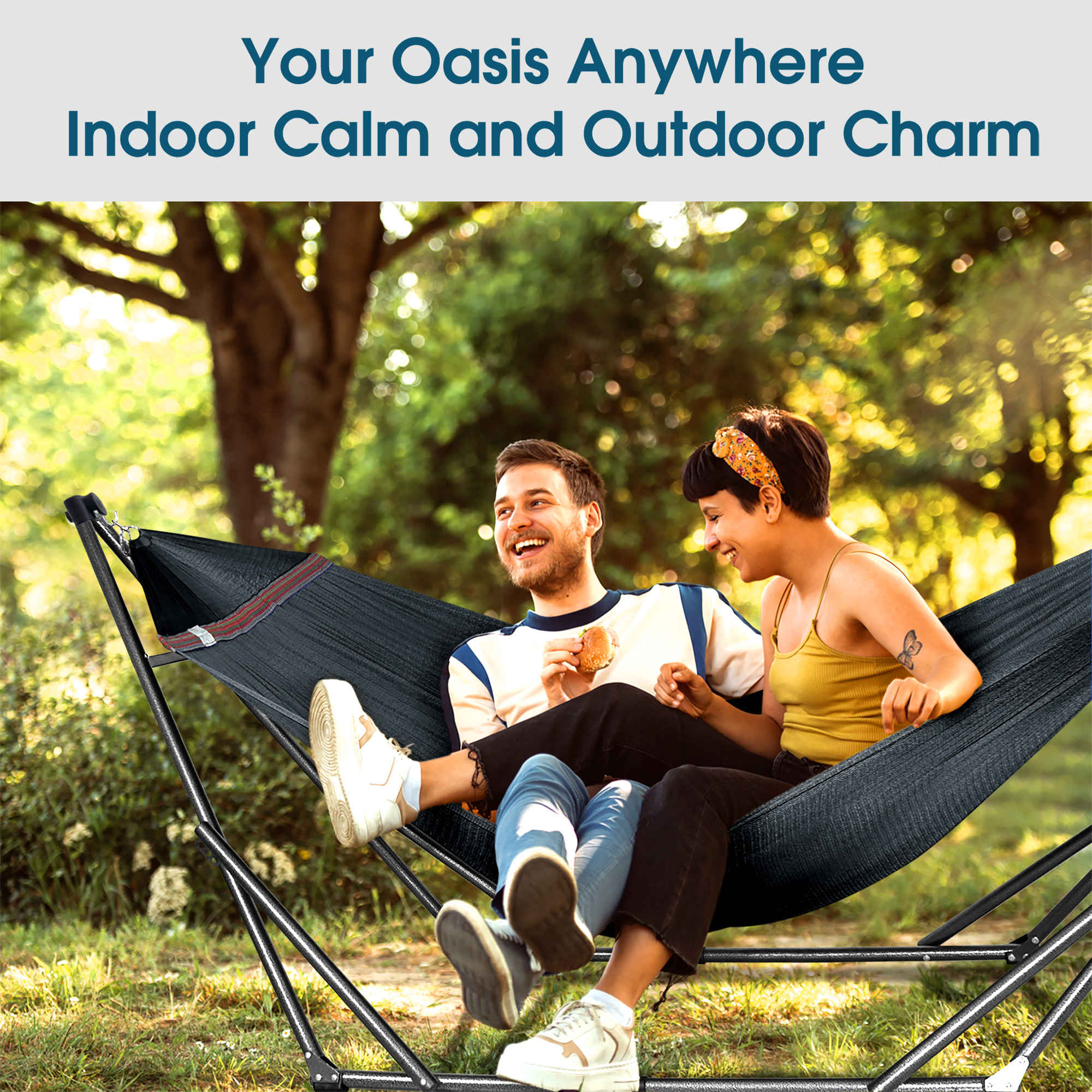 Original Collapsible Hammock with Stand