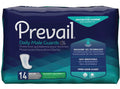 Prevail for Men Daily Male Guards – One Size, Maximum Absorbency | Pack of 14 or Case of 126 (9 x 14 Packs)